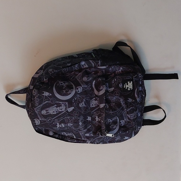 Disney + Loungefly Other - Loungefly + Disney The Nightmare Before Christmas Navy Bookbag